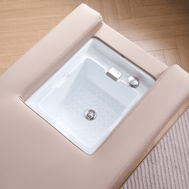 Table Head Spa avec bac pedicure foot spa